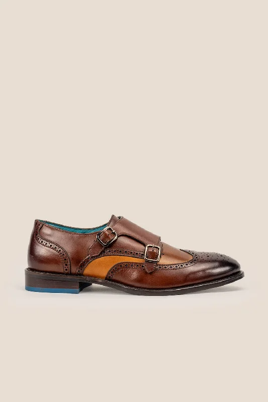 Vintage Style Warren Brown Tan