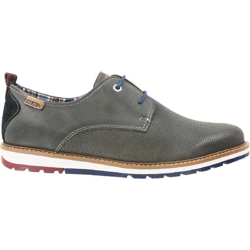 Fashion Enthusiast Men's Pikolinos Berna M8J-4273 Dark Grey Leather