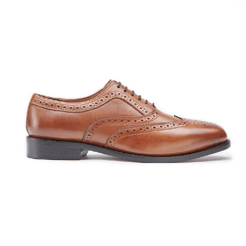 Monochrome Appeal Brixton Brogue - Brown