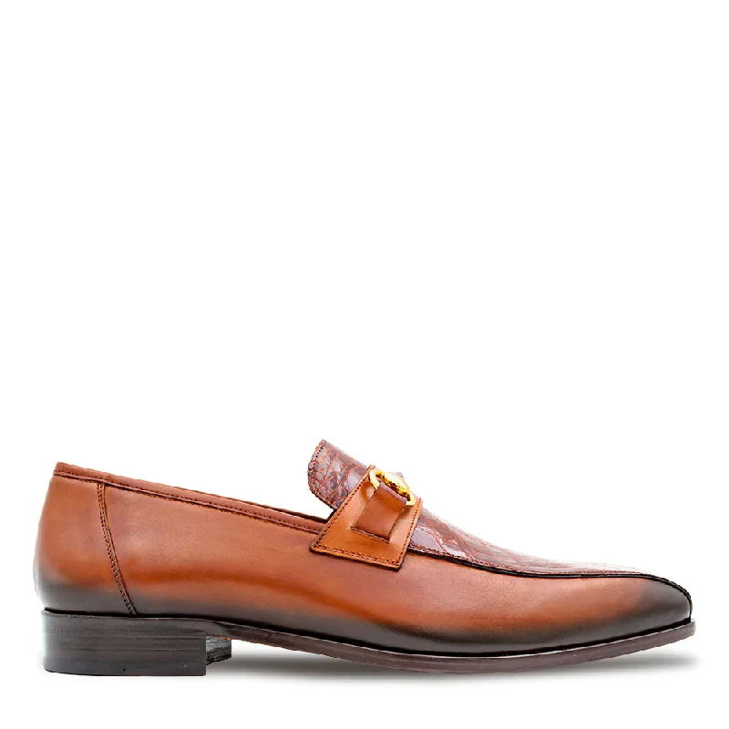 Contemporary Chic Crocodile Ornament Slip On