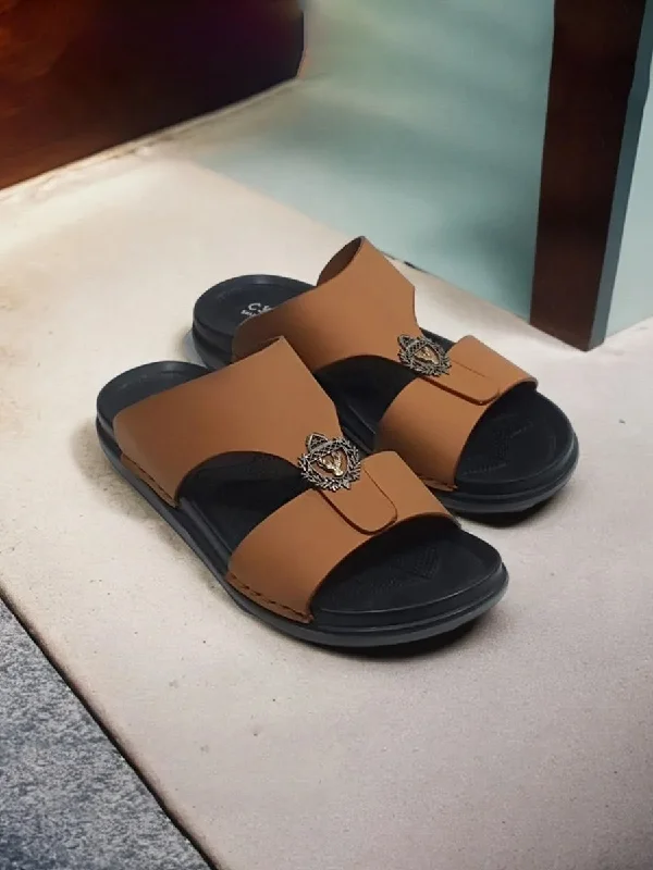 Iconic Appeal Light Brown | Slippers for Men