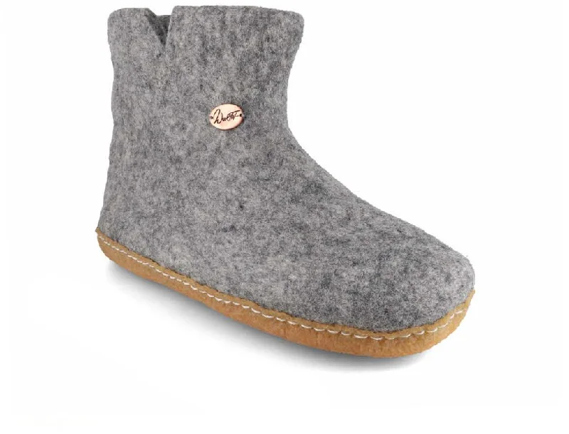 Elevated Design WoolFit® Boots with natural rubber sole Yeti, stone gray