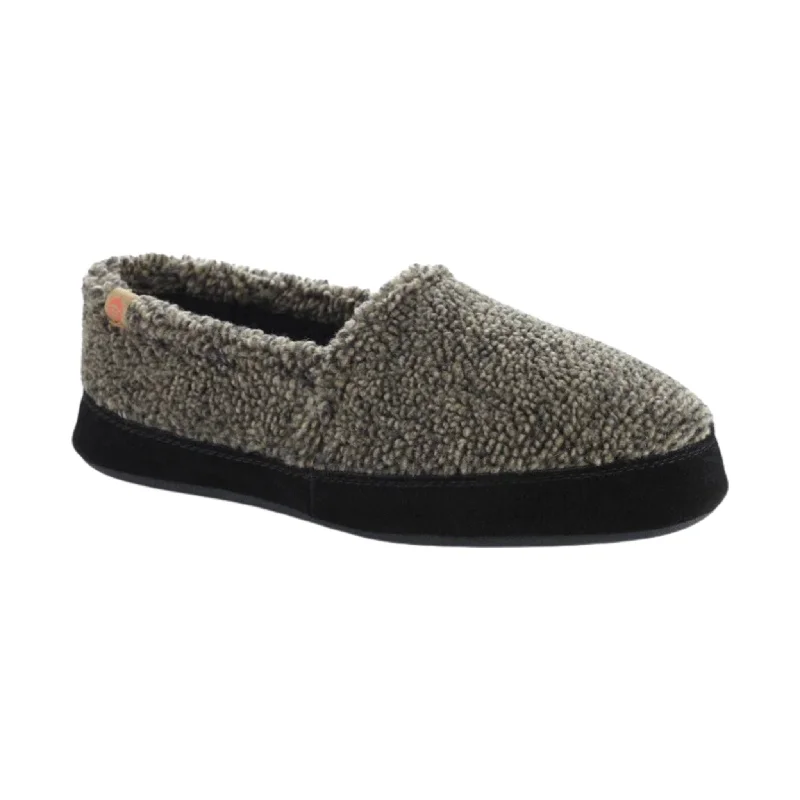 Unique Patterns Acorn Men's Moc Slippers - Earth Tex