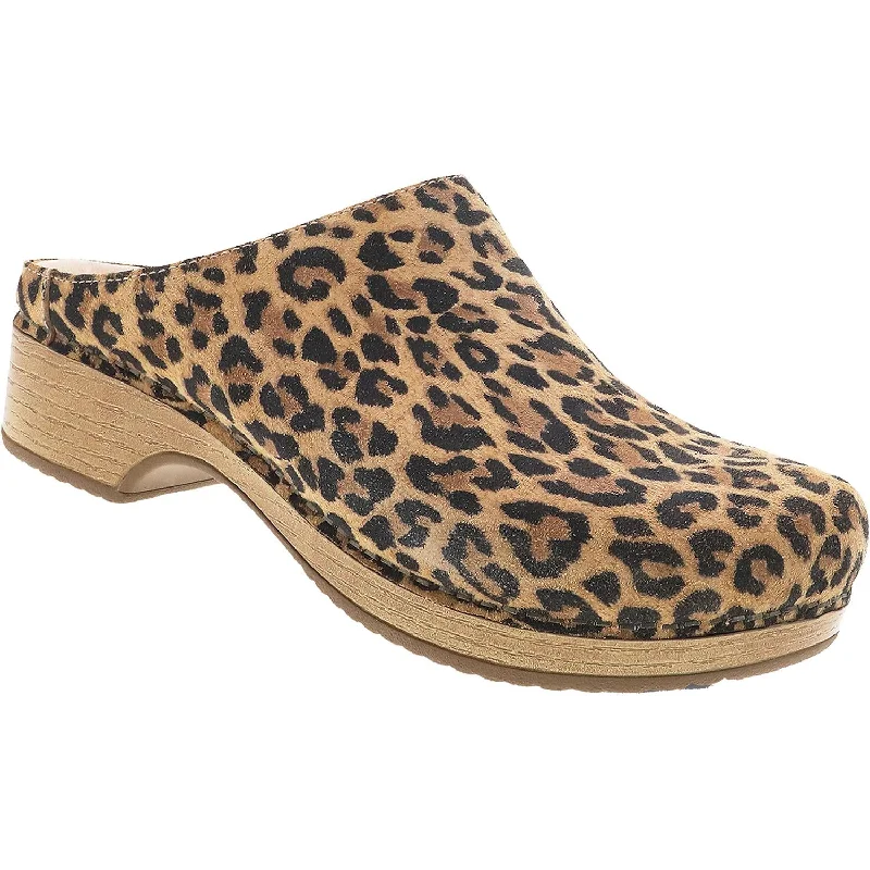 Subtle Glamour Women's Dansko Brenda Leopard Suede
