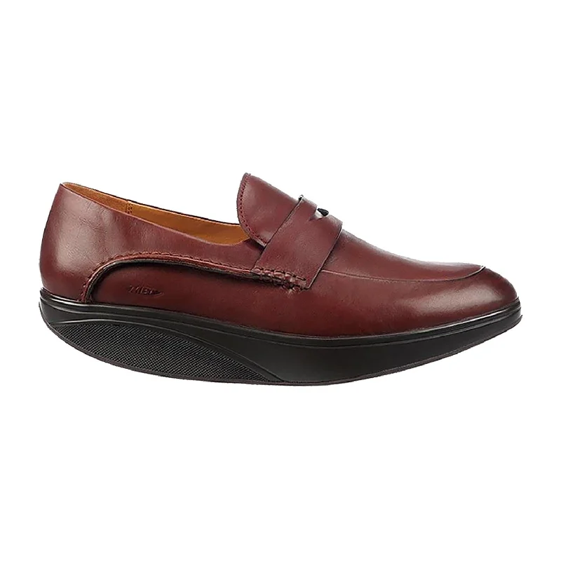 Glamorous Appeal Men's MBT Asante 5S Mahogany Leather