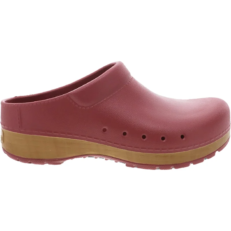 Runway Ready Women's Dansko Kane Cranberry EVA