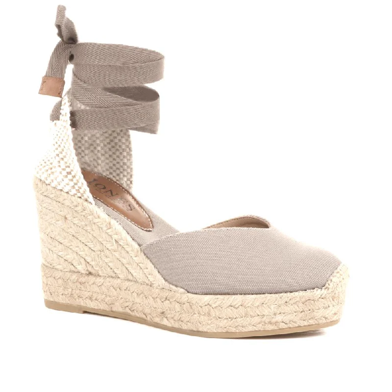 Luxe Feel Alyssa Wedge Espadrille Sandals - ALYSSA / 320 328
