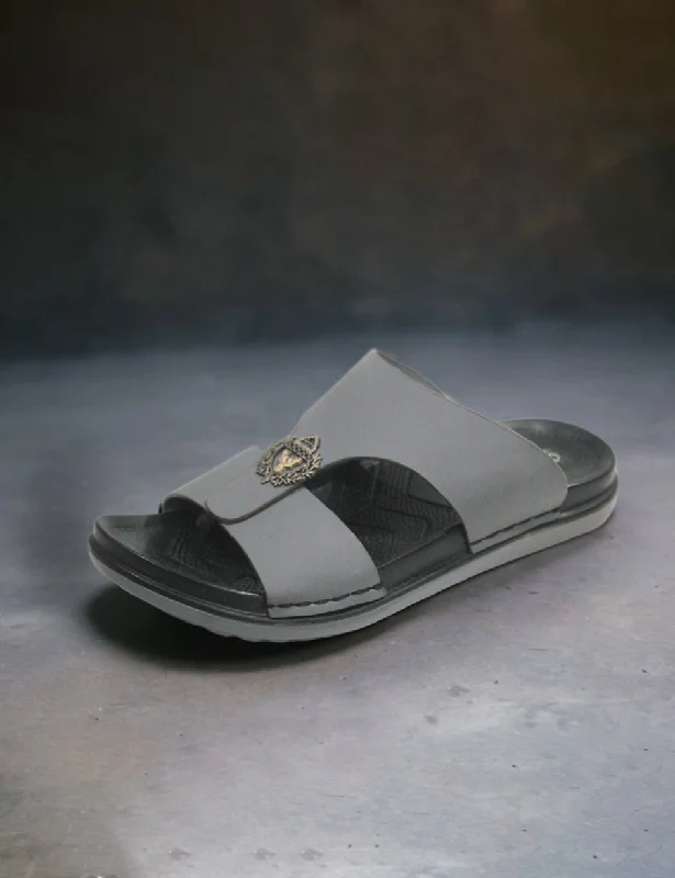 Couture Vibes Grey | Slippers for Men