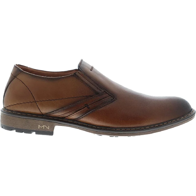 Minimalist Luxe Men's Mark Nason Ottomatic Cypher Cognac Leather