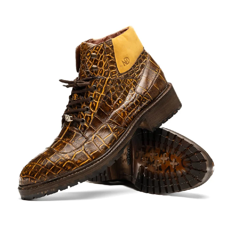 Regal Look Potenza - Mustard/Brown