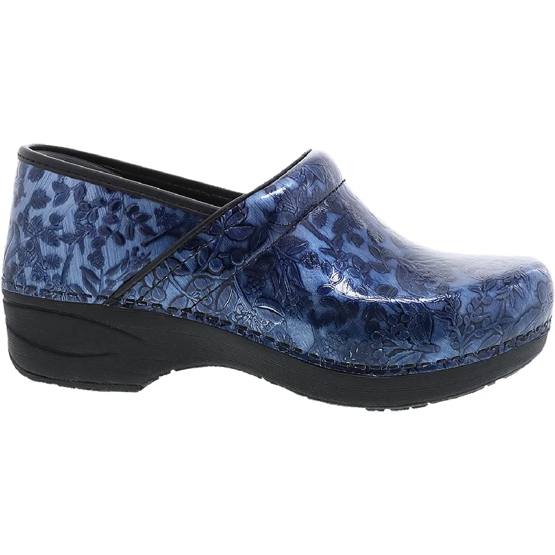 Minimal Edge Women's Dansko XP 2.0 Navy Embossed Patent Leather