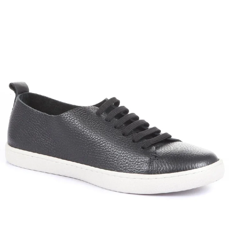 Minimalist Luxe Midwood Women's Leather Trainers - MIDWOOD / 320 084