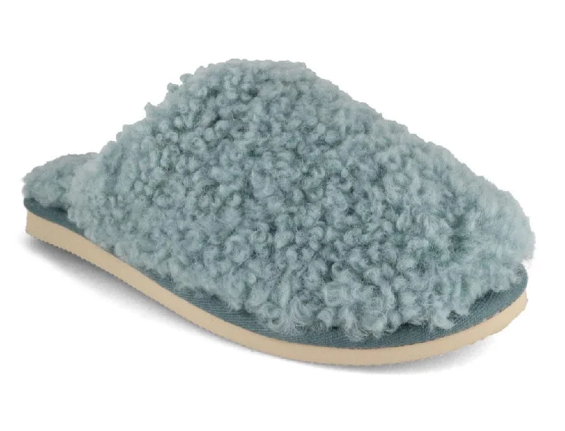 Casual Comfort Thies Slipper | Fluffy Shearling, Ice