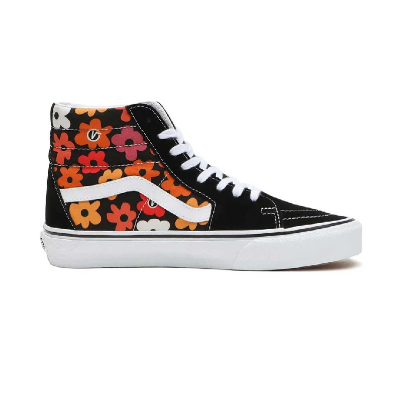 Minimalist Luxe Vans - Unisex Flower Sk8-Hi Shoes (0D5IBML)
