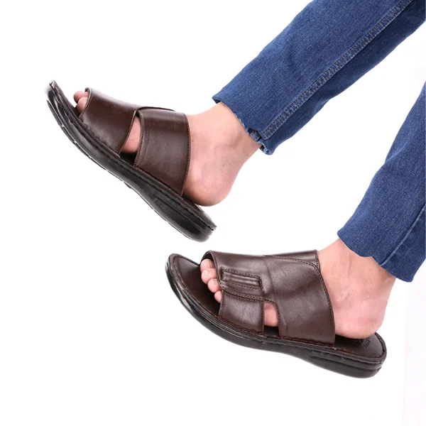 Exotic Prints Brown medicated slippers