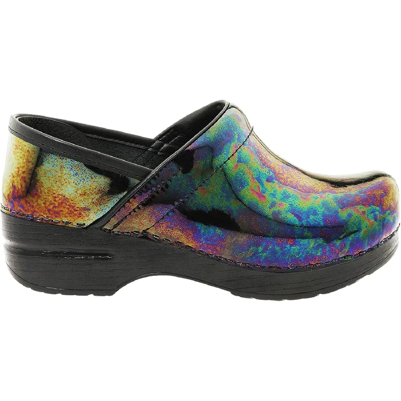 Fashionable Silhouette Women's Dansko Professional Clog Petrol Patent Leather