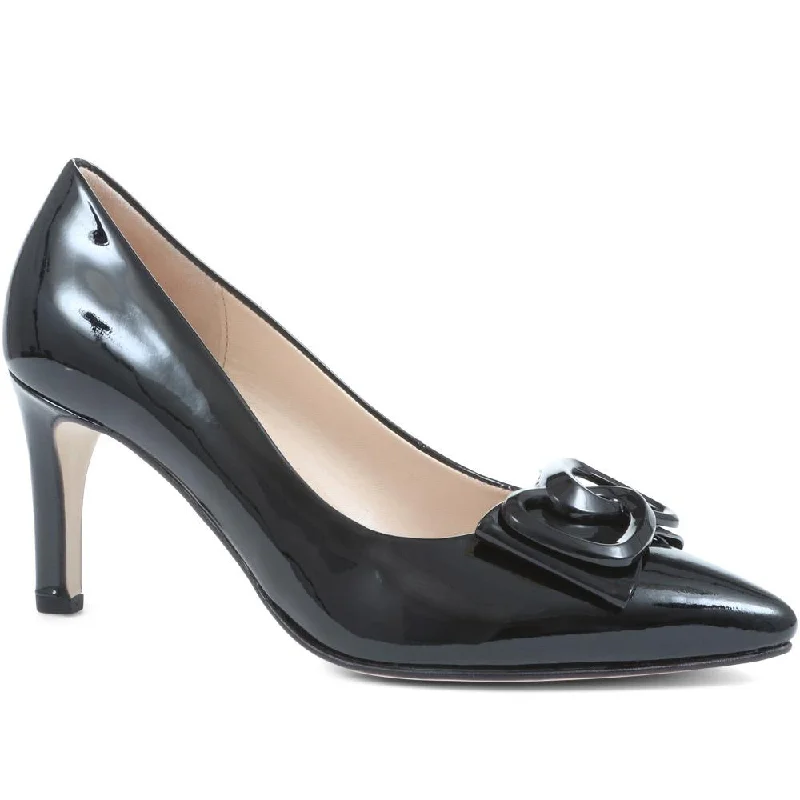 Timeless Beauty Daniels Leather Court Shoes - GAB36540 / 323 034