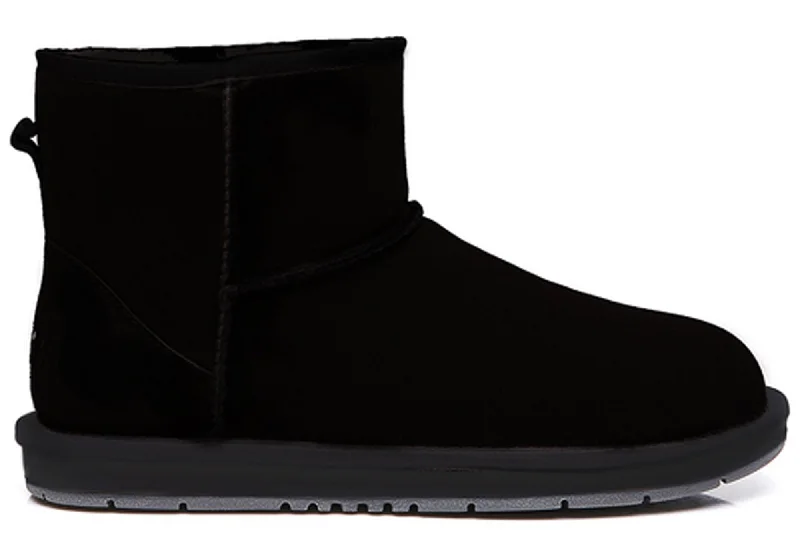 Edgy Sophistication UGG Australian Shepherd Unisex Mini Classic Suede Ugg Boots