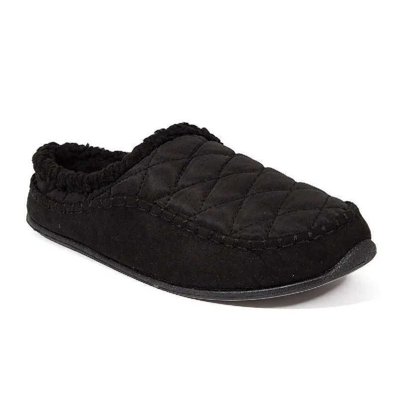 Regal Style Deer Stags Mens Alma Faux Fur Lined Cozy Moccasin Slippers