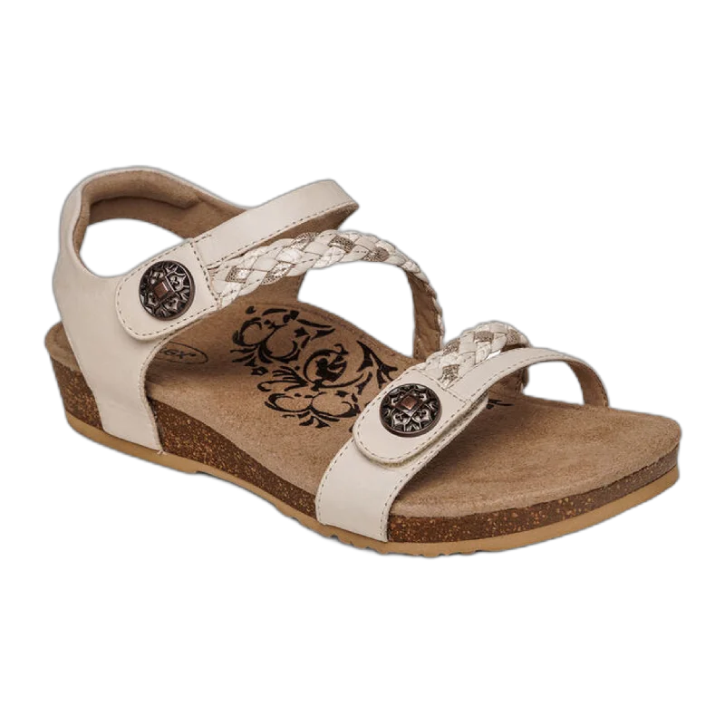 Luxe Sensation Jillian Braided Quarter Strap Sandal