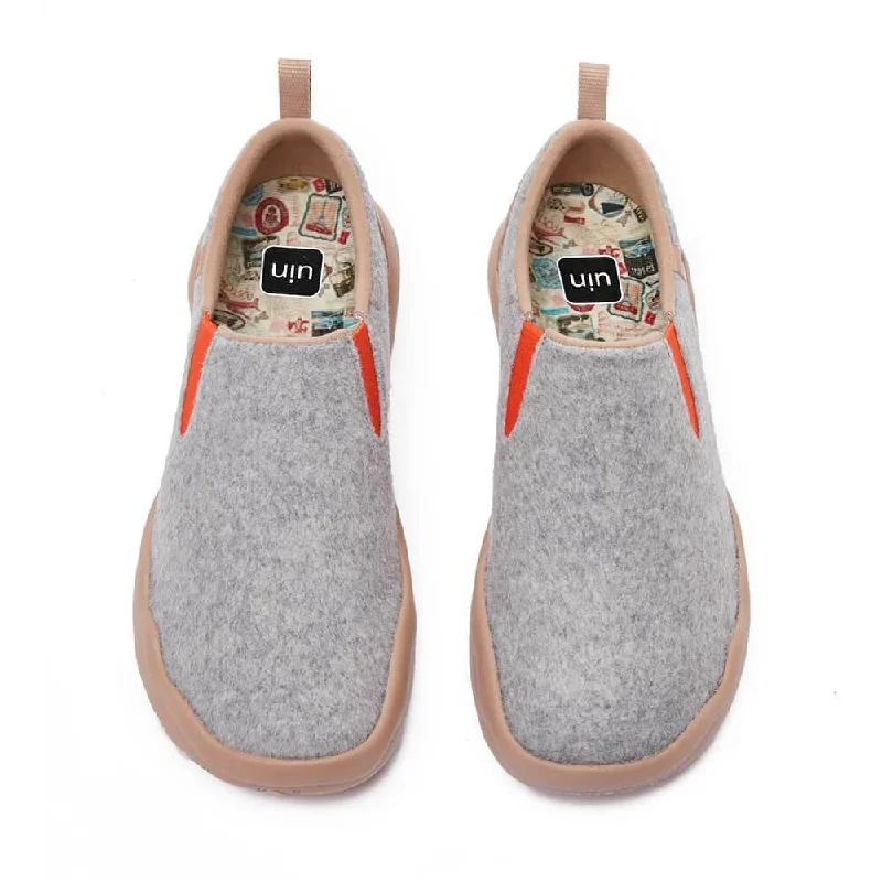 High Impact Cuenca Light Grey Wool Men