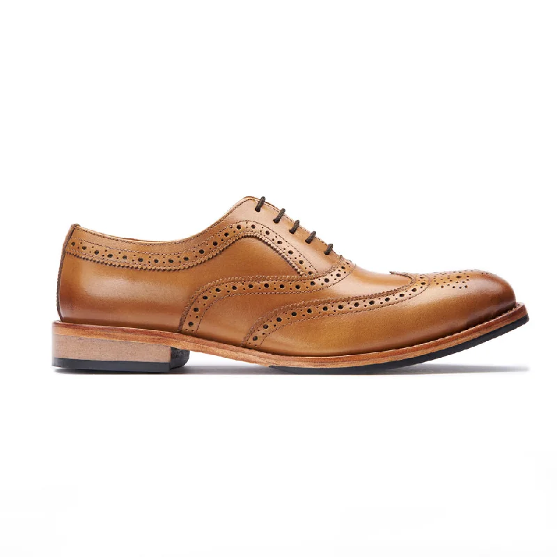 Luxe Elements Flintsham Brogue - Tan