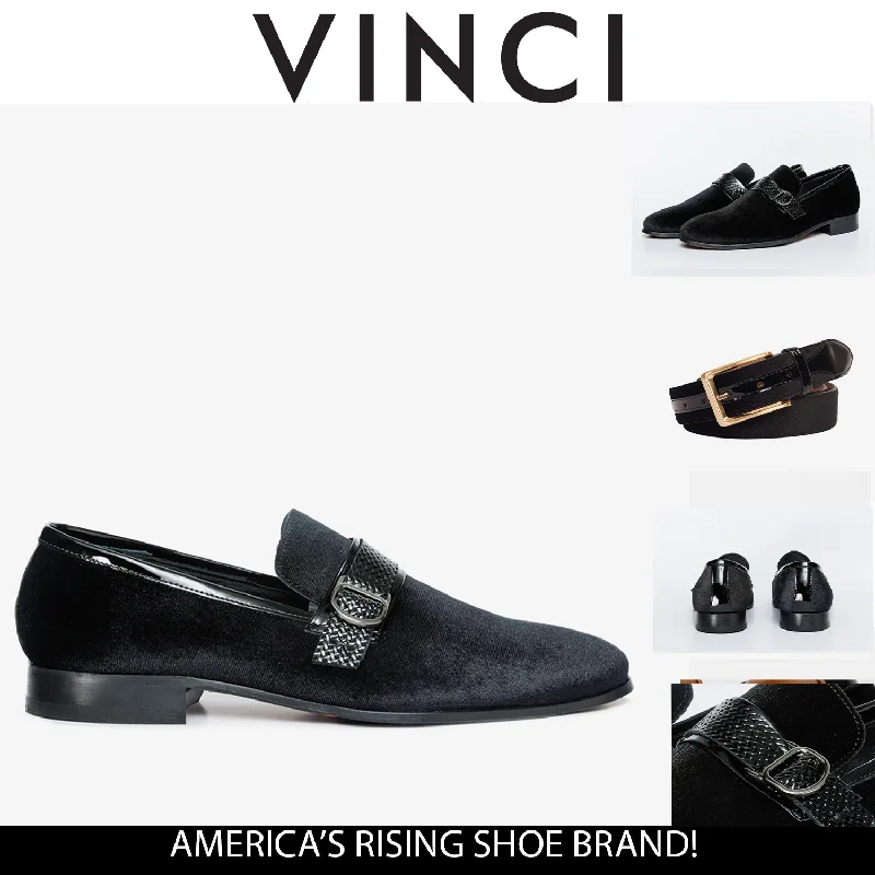 Glamorous Appeal The Casaletti Black Bit Loafer Men Shoe