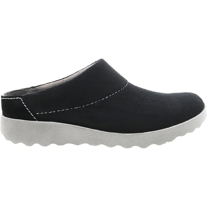 Minimalist Luxe Women's Dansko Lucie Black Wool