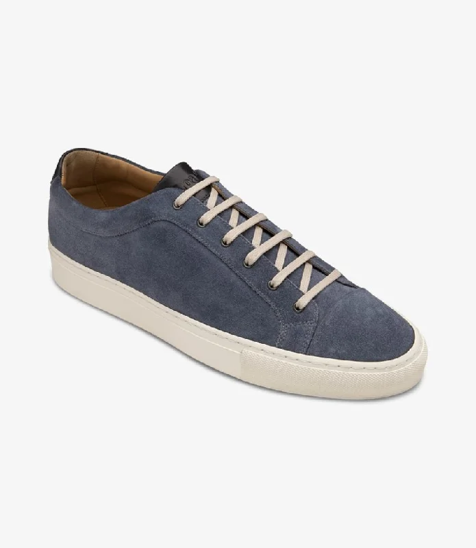Exotic Prints LOAKE  Dash - Suede Sneakers -  Light Blue