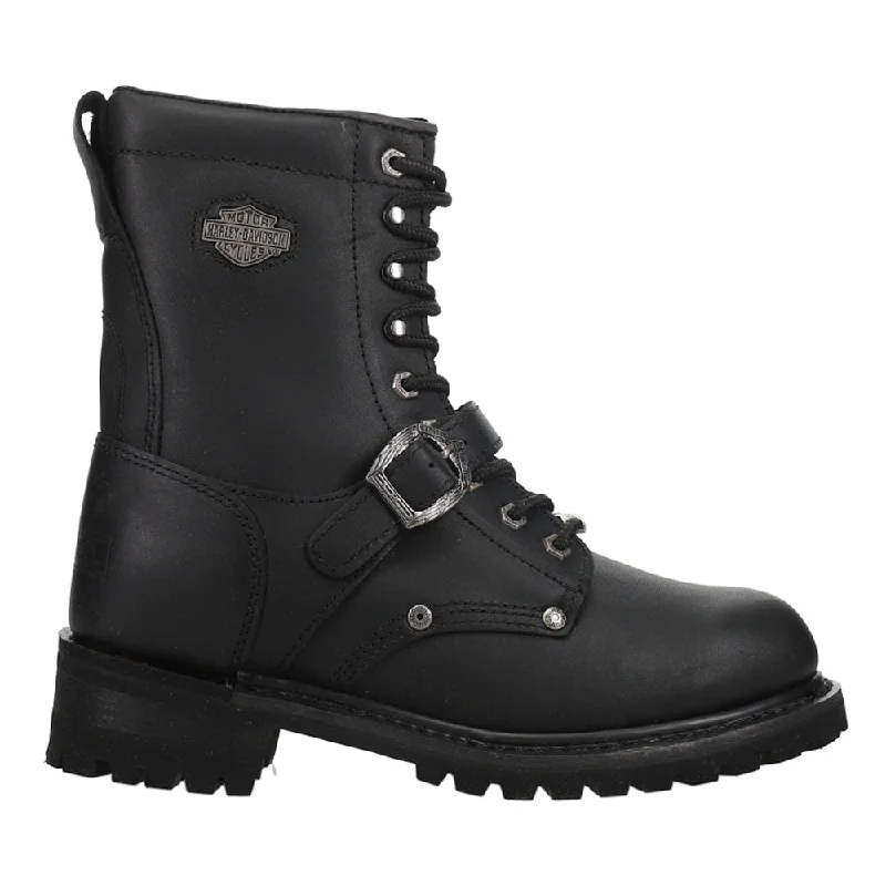 High Impact Faded Glory Logo Motorcycle Boots