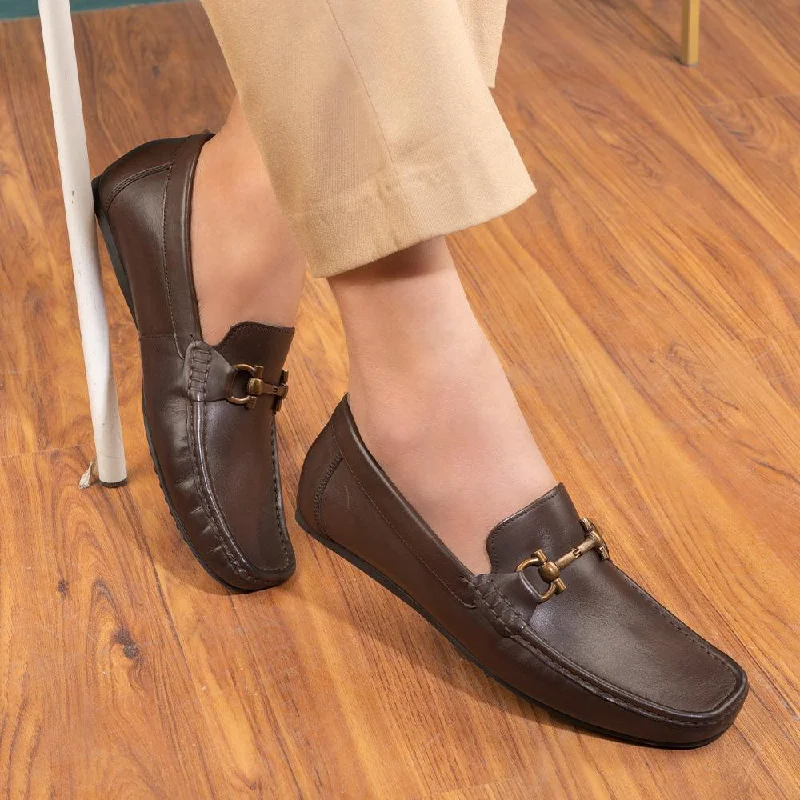 Aesthetic Appeal The Milane Brown Men's Leather Loafers Tresmode