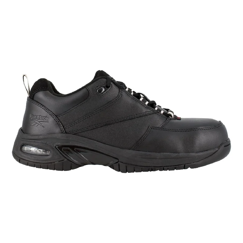 Soft Texture Women's Tyak Composite-Toe Athletic Work Shoe Black