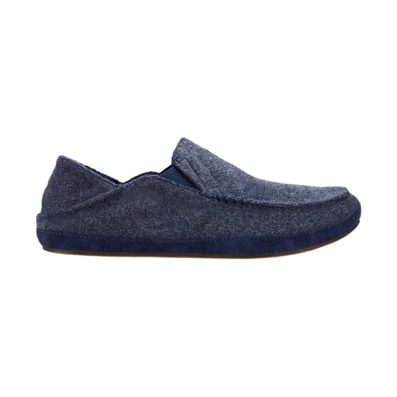 Sophisticated Appeal Olulkai Men's Moloa Hulu Slipper - Mood Indigo
