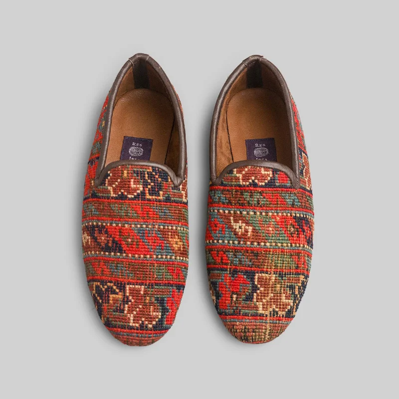 Chic Minimalism Men's Kilim Loafer Size 7