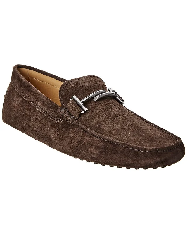 Romantic Detailing TOD’s Gommino Suede Loafer