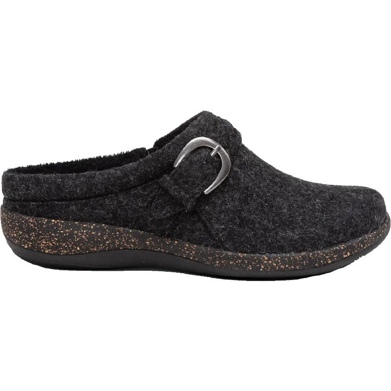Fashion Focused Women's Aetrex Libby Black Wool