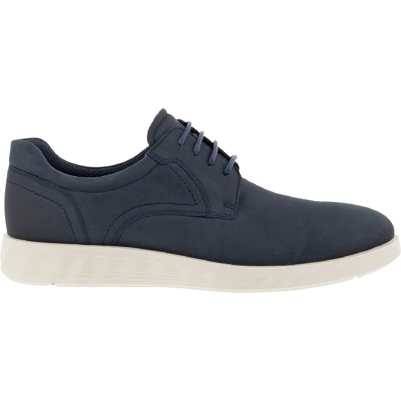 Timeless Beauty Men's Ecco S Lite Hybrid Derby Marine Nubuck