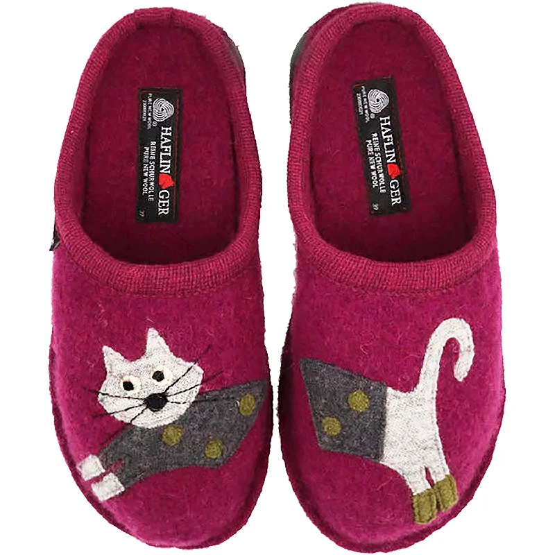Striking Patterns Women's Haflinger Cucho Mulberry Wool