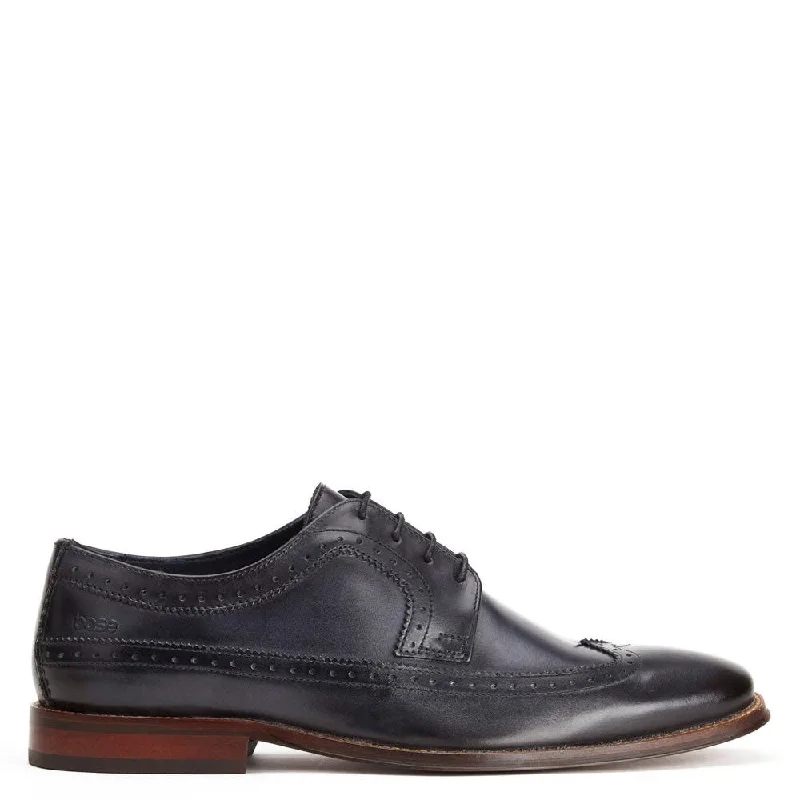 Minimal Statement Havisham Washed Brogue Shoes
