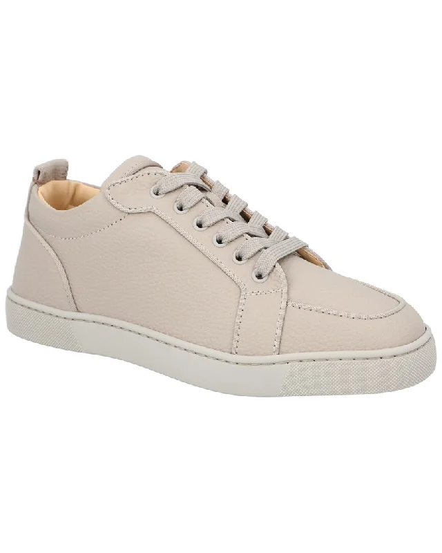 Sleek Finish Christian Louboutin Rantulow Leather Sneaker
