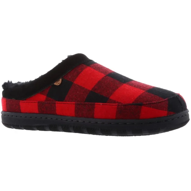 Aesthetic Appeal Lamb Mens Julian Clog II Faux Fur Lined Slip-On Slide Slippers