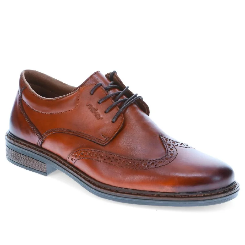 Casual Comfort Lace-Up Leather Brogues  - RKR40503 / 325 653