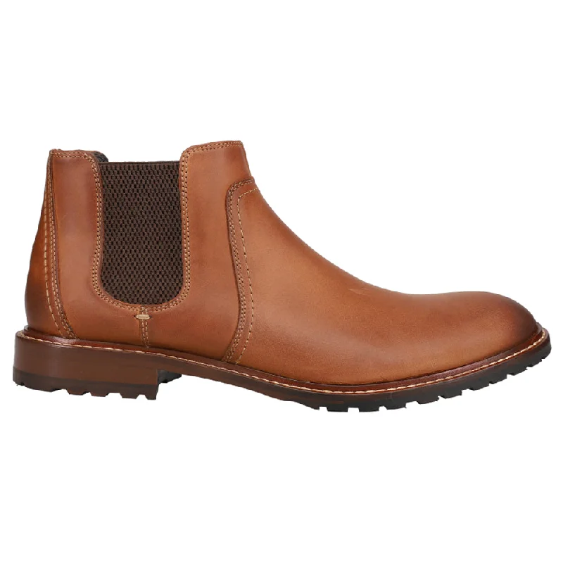 Couture Inspired Bedford Round Toe Chelsea Boots
