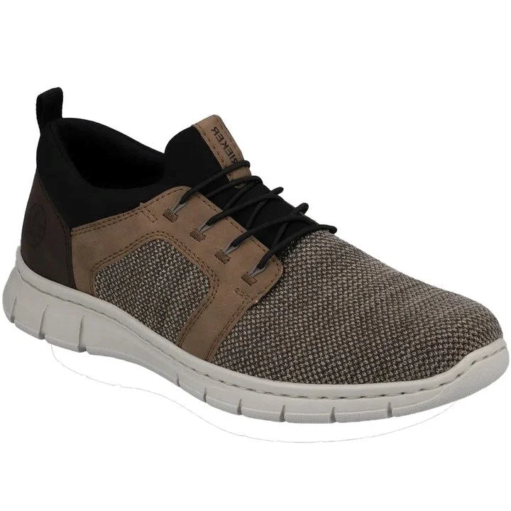 Luxury Statement Brown Bungee Slip On Casual