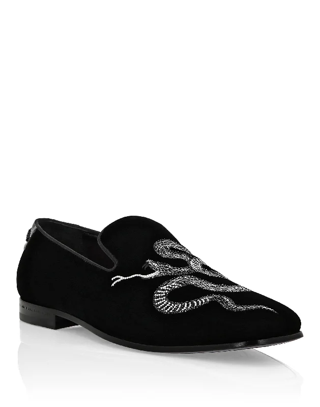 Premium Finish Loafers Snake