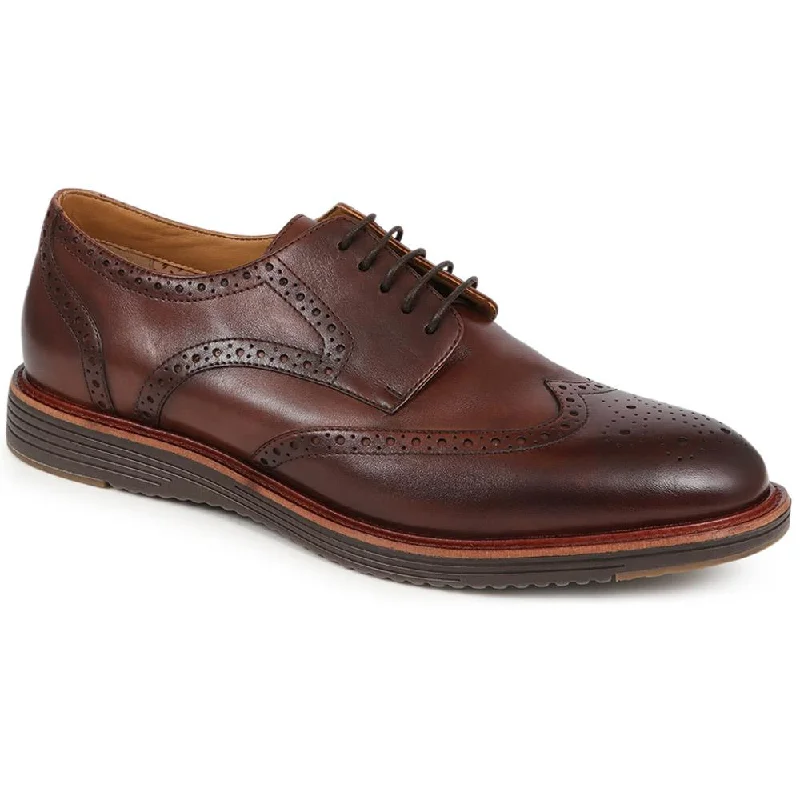 Trendy Look Leather Brogues - PERFO40007 / 326 143
