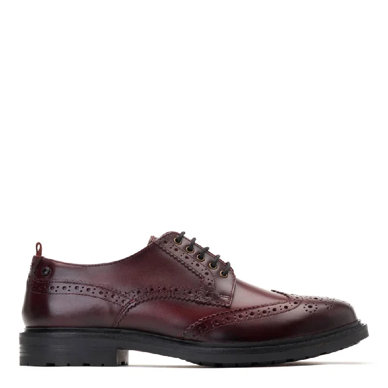 Contemporary Chic Jagger Burnished Brogue Shoes
