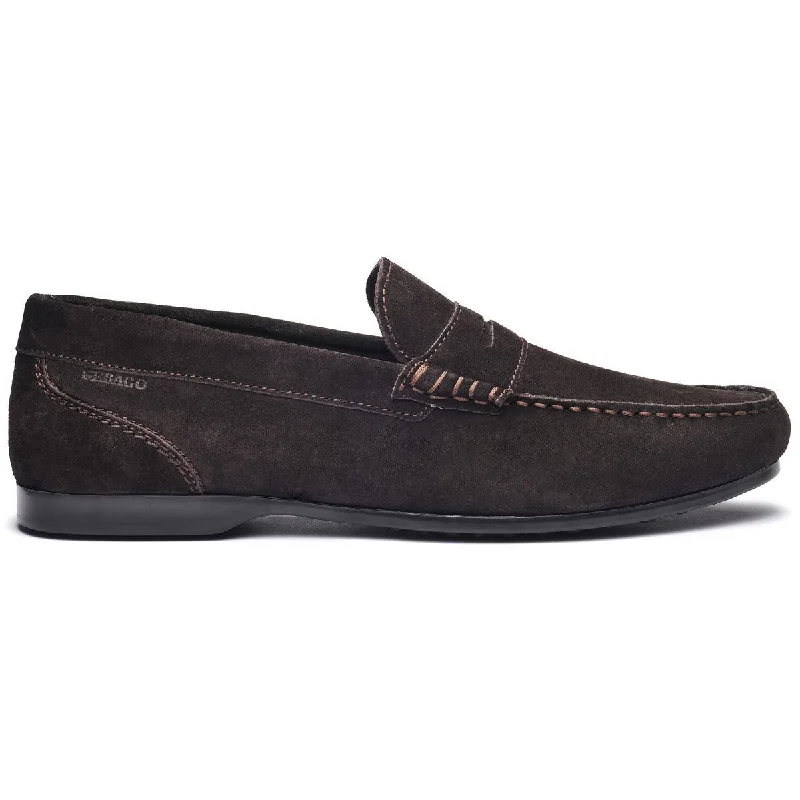 Rich Aesthetic Byron Suede - Dark Brown