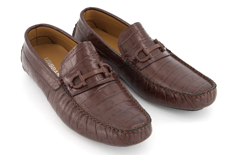 Seasonal Trend Portofino Driving Loafers - Croc