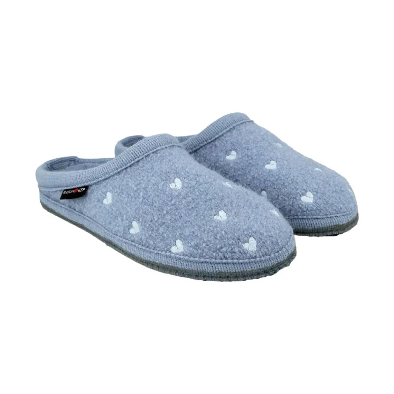 Distinctive Patterns Haflinger Hearts - Powder Blue - ONLINE STORE CREDIT/EXCHANGE ONLY